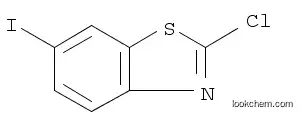Molecular Structure of 855282-75-6 (2-Chloro-6-iodo-benzothiazole)